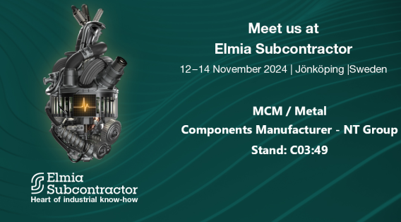 MCM at the ELMIA SUBCONTRACTOR fair in Sweden