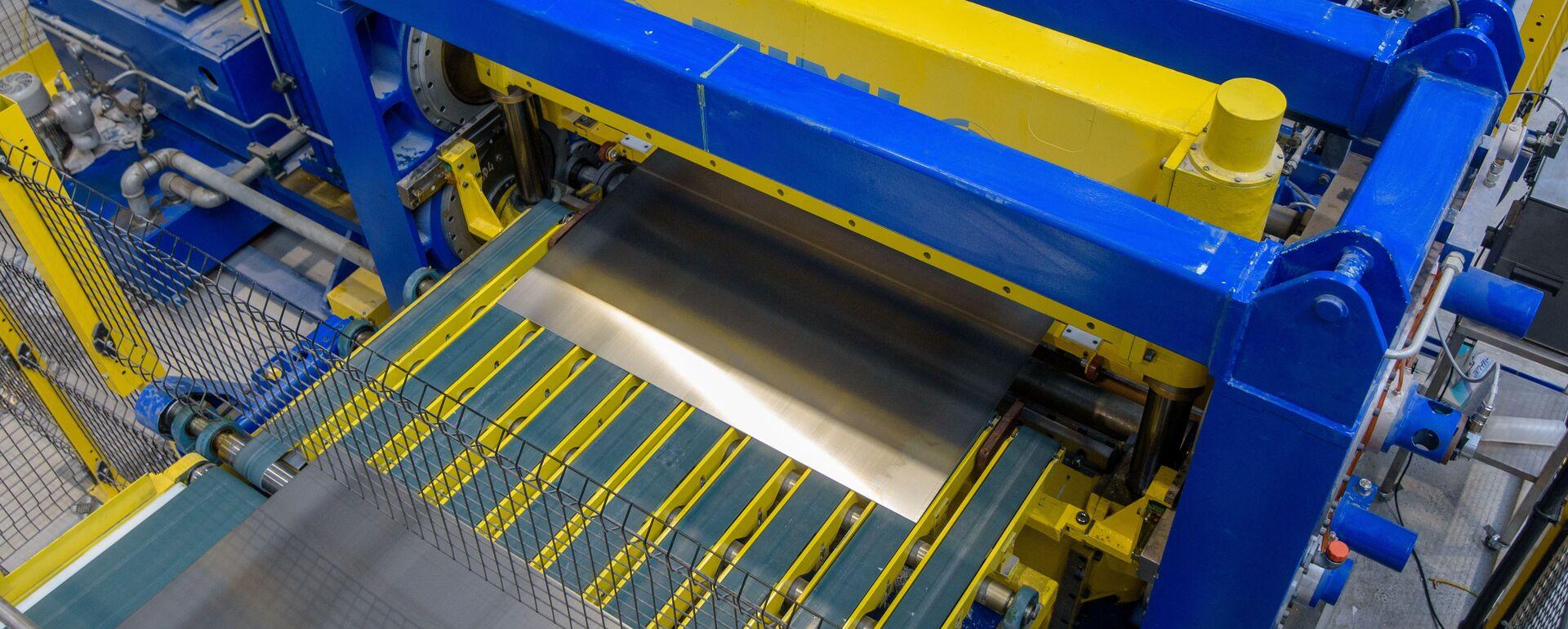 Cut-To-Length line - line for production of sheets from stainless steel and aluminium coils