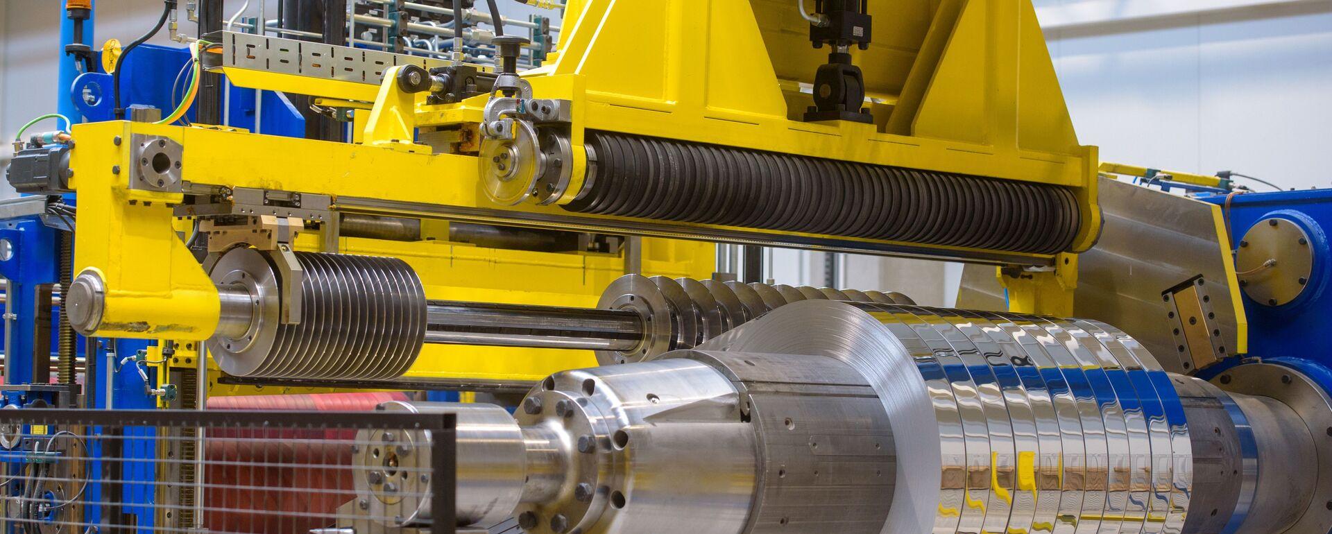 SLITTER – line for production stainless steel and aluminium strips